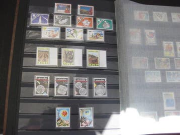 Aruba 1983/2005 - Postfris op Albumbladen en 1 e Dag-envelop, Gestempeld