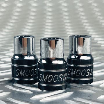 Smoos Losse 12-kants dop 11 mm met 1/2 opname - 3 stuks -, Ophalen of Verzenden, Nieuw