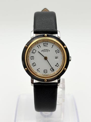 Hermès - Classic Two-Tone Quartz - Sans prix de réserve -, Nieuw