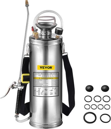 Drukspuit 10L RVS | Retour deal | 47% korting - weg is weg!, Verzenden