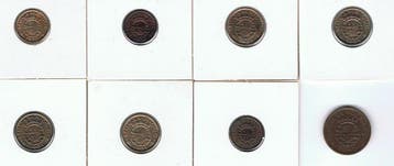 Portugees Mozambique. Republic. Lote de 23 moedas (Zonder
