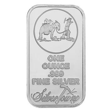 1 Troy Ounce - Zilver .999 - 1 oz Prospector 999 Fine Silver, Postzegels en Munten