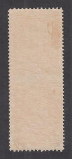 Nederland 1923 - Regeringsjubileum, in verticaal paar met, Gestempeld