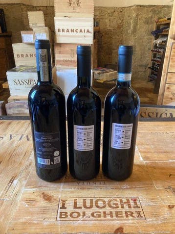 2020 Tenuta Trerose Simposio, 2023 Gianni Brunelli Amor, Verzamelen, Wijnen, Nieuw