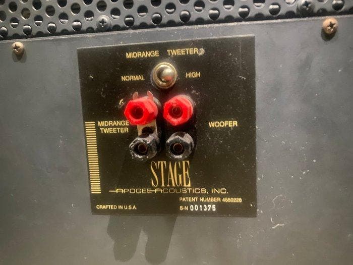 Apogee - Stage Luidsprekerset, Audio, Tv en Foto, Radio's