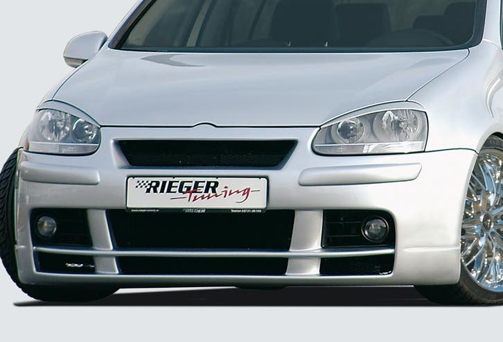 Rieger voorbumper | Golf 5 - 3-drs., 5-drs. | stuk ongespote, Autos : Pièces & Accessoires, Carrosserie & Tôlerie, Envoi