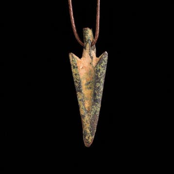 Romain antique Bronze Pointe de flèche – Bel artefact