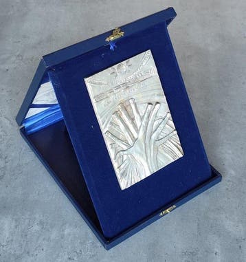 Insigne Targa Ferrero alluvione 1994 - Italië - Eind 20e