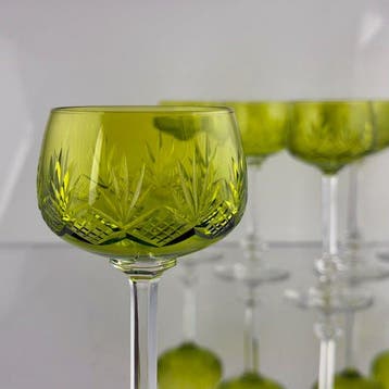 Val Saint Lambert - Drinkservies (6) - Anvers - Rijkelijk
