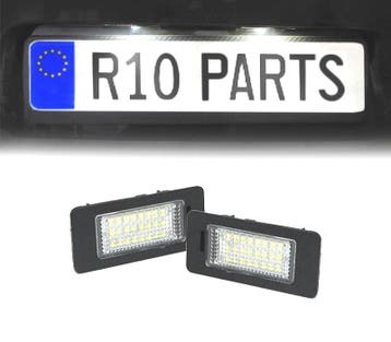 ÉCLAIRAGE PLAQUE D´IMMATRICULATION LED BMW E39 E60 E61 F10 F, Verzenden