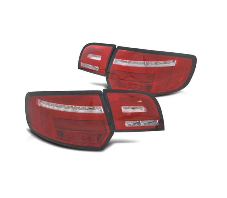 FEUX AURRIERE AUDI A3 8P 03-08 ROUGE CHROME, Auto-onderdelen, Verlichting, Verzenden