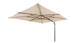 4 Seasons Outdoor Finca parasol met Wengé frame en Beach, Tuin en Terras, Nieuw