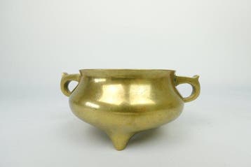 Bronzen wierookvat — Xuande-mark - Brons - China - 19e- en, Antiek en Kunst