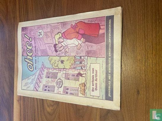 Dees Dubbel en Cesar - De erfenis van oom Arthur - 1963, Boeken, Stripverhalen, Zo goed als nieuw, Eén stripboek, Verzenden