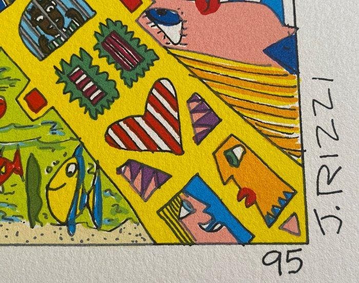 James Rizzi (1950-2011) - Uptown, Downtown, Eastside,, Antiek en Kunst, Kunst | Designobjecten