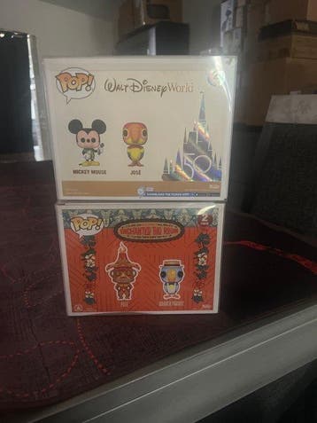 Funko - Funko Pop - Mickey Mouse & José / Pele & Barker