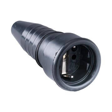 Heavy Duty Rubber Koppeling Plug 16A 250V Met Aarde Pin -, Verzenden, Nieuw
