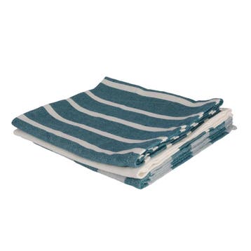 Cosy & Trendy Keukenhanddoek - Royal Blue (3 stuks), Verzenden, Nieuw