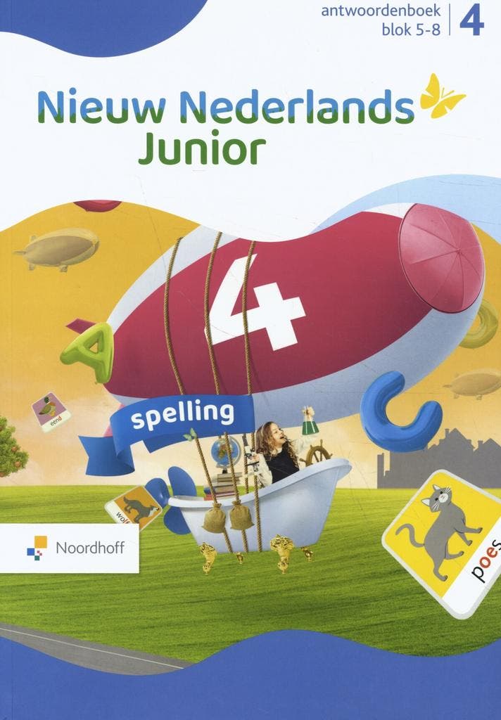 Spelling groep 4 blok 5-8 / Nieuw Nederlands Junior /, Boeken, Schoolboeken, Zo goed als nieuw, Verzenden