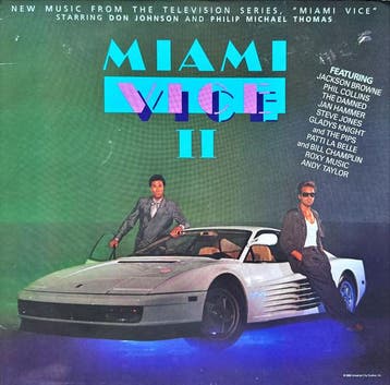 Various - Miami Vice II (New Music From The Television, Verzenden, Gebruikt