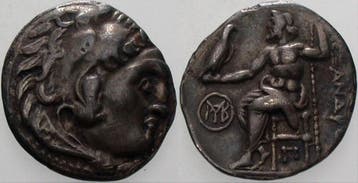 Drachme 336-323 v Chr Macedonia Alexander Iii, der Große,.., Postzegels en Munten, Munten en Bankbiljetten | Verzamelingen, Verzenden
