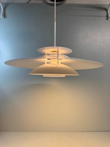 Plafondlamp - Prachtige Vintage Scandinavische Hanglamp