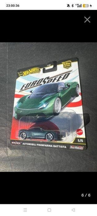 Hot Wheels 1:64 - Modelauto (5) - Hot Wheels Eurospeed set, Nieuw