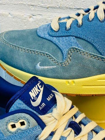 Nike - AM One Jeans Denim P45 - Sneakers - Maat: EU 45 -, Nieuw