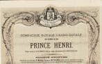 Luxembourg. - 250 Francs 1873 - Chemins de Fer Prince Henri