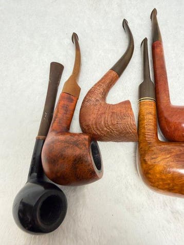 Exclusief Kavel van 6 Premium Estate-pijpen – Savinelli, Nieuw