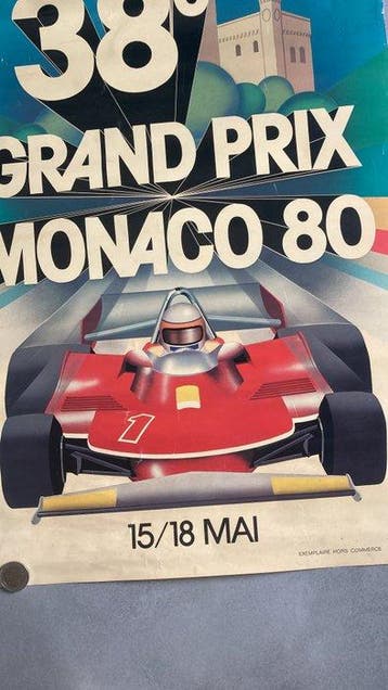 J. Gagnon - Ferrari - 38e Grand Prix Monaco 80, Nieuw