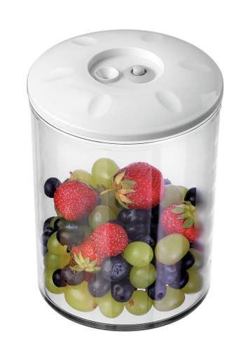 Vacuümcontainer | 1.5L | Kunststof | Transparant/Wit |, Verzenden, Nieuw in verpakking