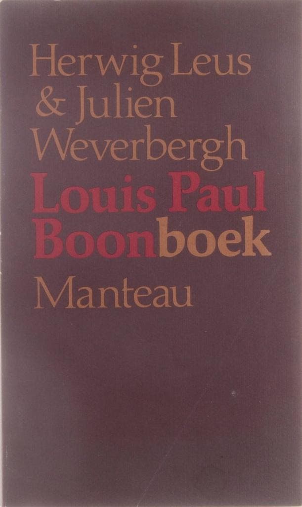 Louis paul boonboek 9789022308288 Leus, Boeken, Overige Boeken, Gelezen, Verzenden