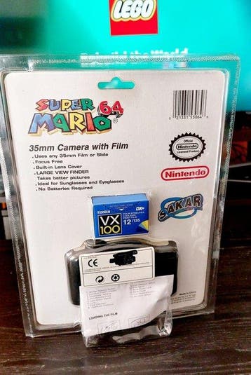 Nintendo - N64 - Super Mario 64 Camera 35mm official, Nieuw