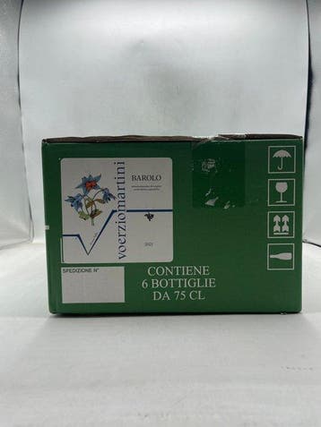 2021 Voerzio Martini - Barolo DOCG - 6 Flessen (0.75 liter), Verzamelen, Nieuw