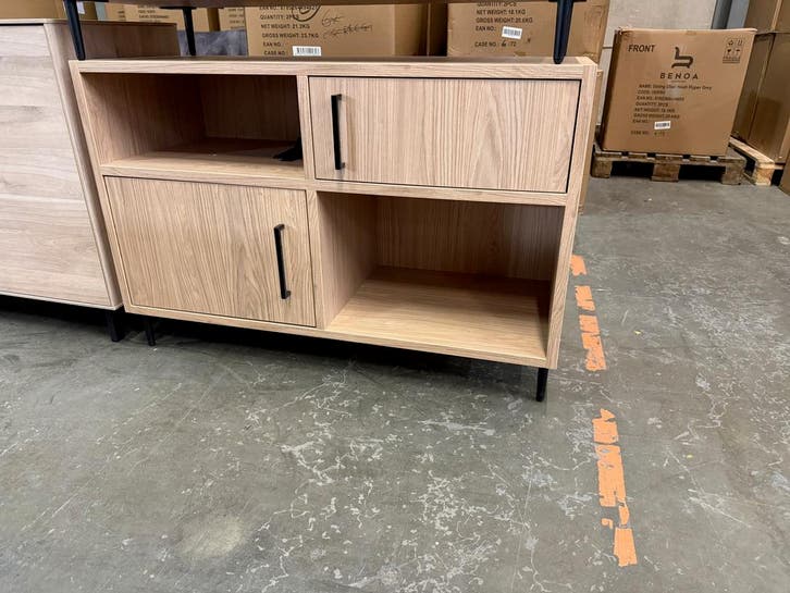 Combine commode, blonde oak (nieuw, outlet), Maison & Meubles, Armoires | Armoires murales