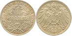 Duitsland 1 Mark 1910 A J 017 Kaiserreich zilver, Verzenden, België