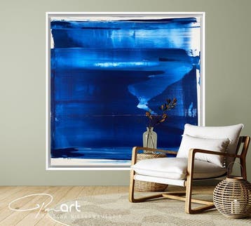 Parscha Mirghawameddin - Deep Ocean - XXL, Antiquités & Art, Art | Peinture | Moderne