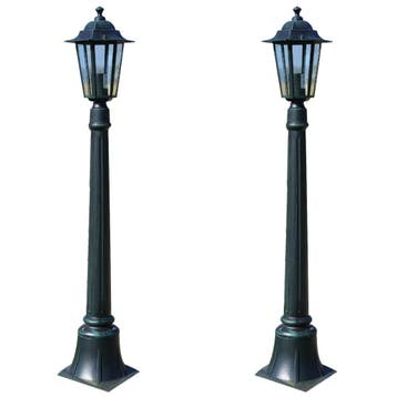 vidaXL Tuinlampen 2 st Preston 105 cm, Verzenden