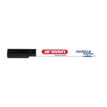 Horeca stift zwart | Oplosbaar in water Araven, Verzenden