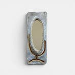 Vallauris, Galerie Palissy - Spiegel- H. 40 cm - Keramiek,