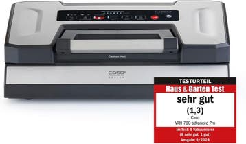 Caso VRH 790 RVS Pro -25% | Retour Deal | Nu of nooit, Verzenden