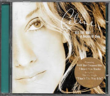 Céline Dion - All The Way... A Decade Of Song (CD, 1999), Verzenden