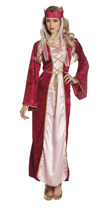 Middeleeuwse Jurk Deluxe, Kleding | Dames, Carnavalskleding en Feestkleding, Verzenden, Nieuw
