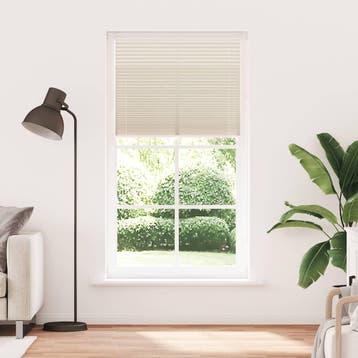 vidaXL Plisséjaloezie 100x200cm crème, Verzenden, Nieuw