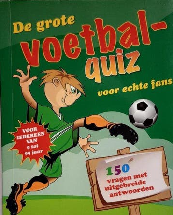 De grote voetbal quiz voor echte fans. 9789461881878, Verzenden, Gelezen, Lantaarn Publishers.