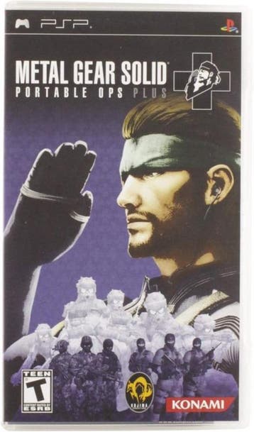 Metal Gear Solid Portable Ops + (PSP Games), Consoles de jeu & Jeux vidéo, Jeux | Sony PlayStation Portable, Ophalen of Verzenden