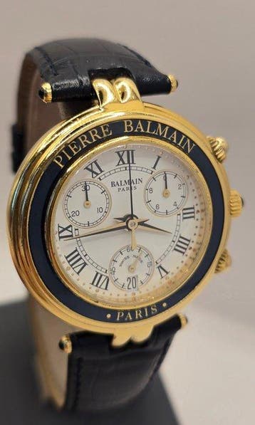 Pierre Balmain - Paris Chronograph Quartz Date - Sans prix, Handtassen en Accessoires, Nieuw