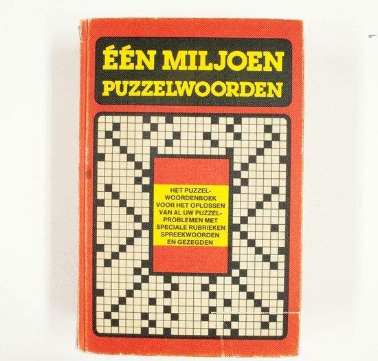 Puzzelkraker - Ruim één miljoen puzzelwoorden 8710818497016, Livres, Livres Autre, Envoi
