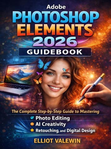Adobe Photoshop Elements 2026 Guidebook | Elliot Valewin, Boeken, Verzenden, Nieuw, Elliot Valewin